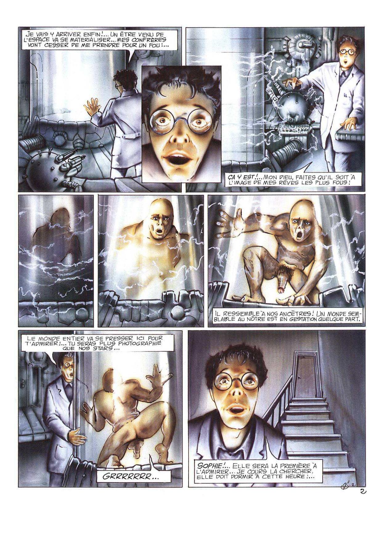 Luxure Galactique page 3 full