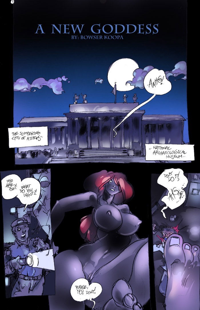 A New Goddess page 1 full