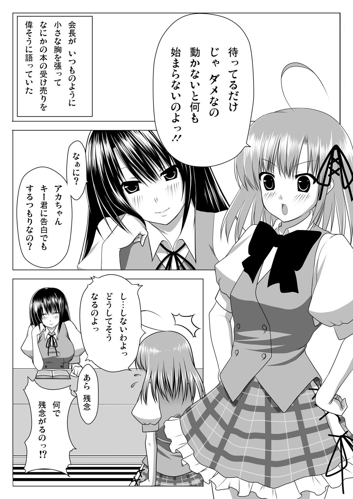 Seitokai no Harem page 4 full