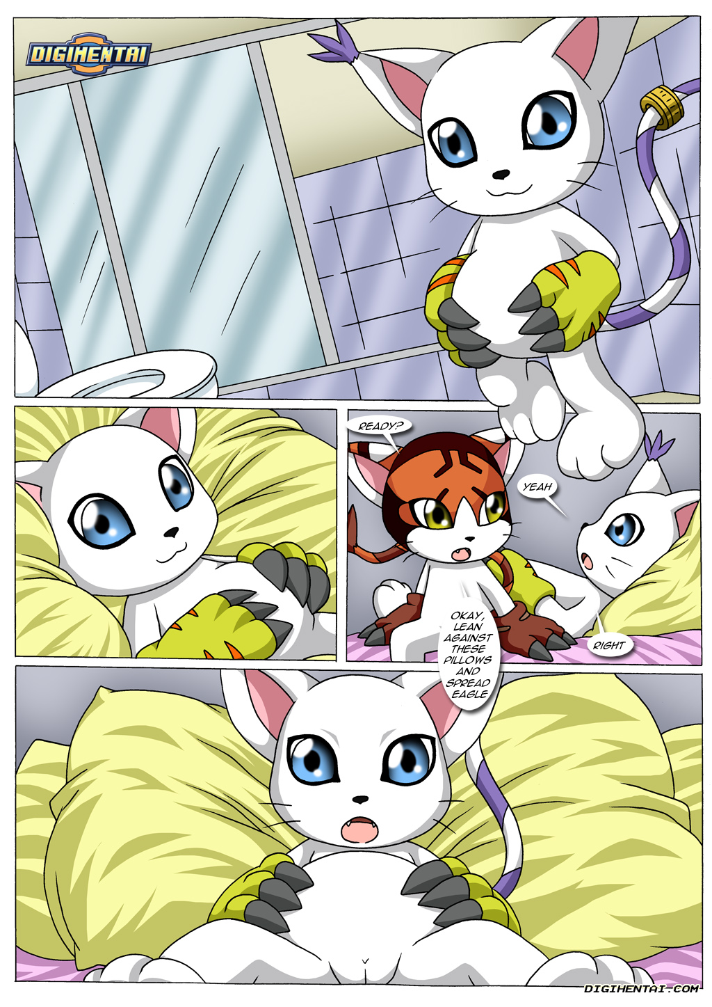 Gatomon In Heat 3 page 2 full