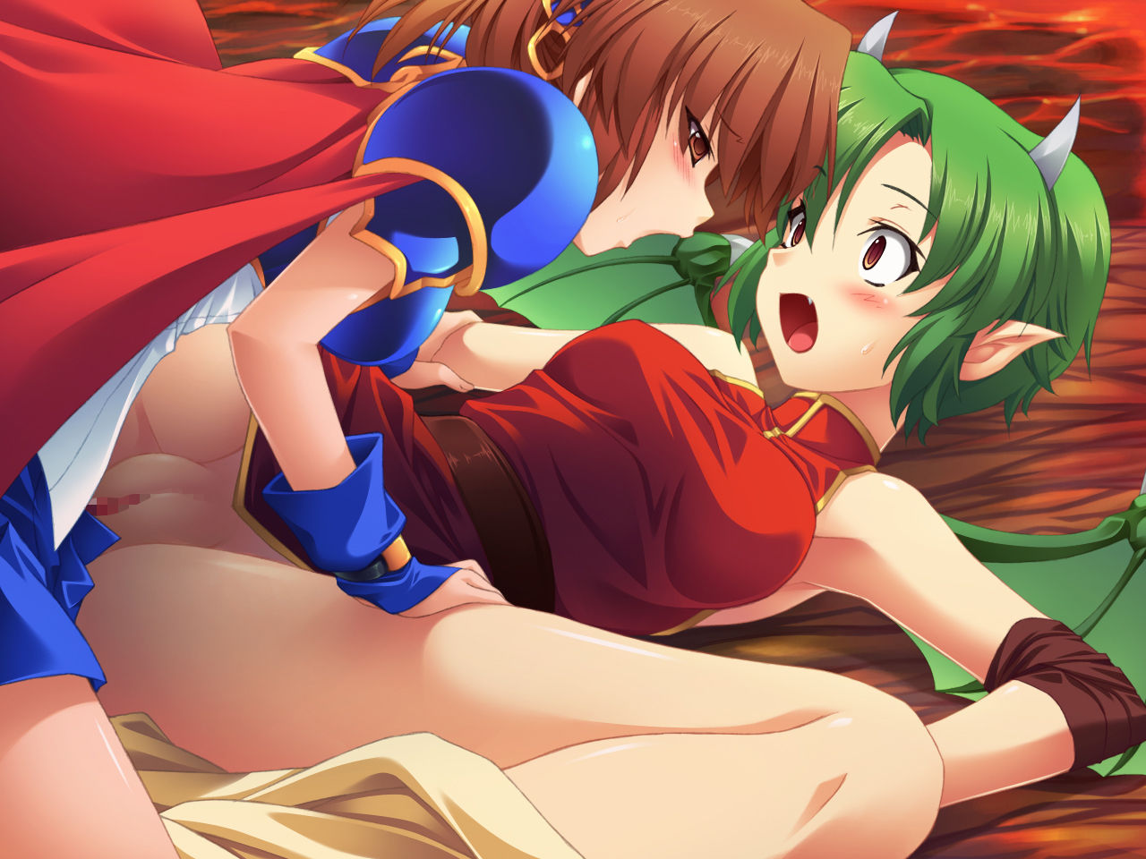 Anime Game Heroine Jou Tettei Ryoujoku CG Shuu Best Selection "Inma Mesunie Benki" page 9 full