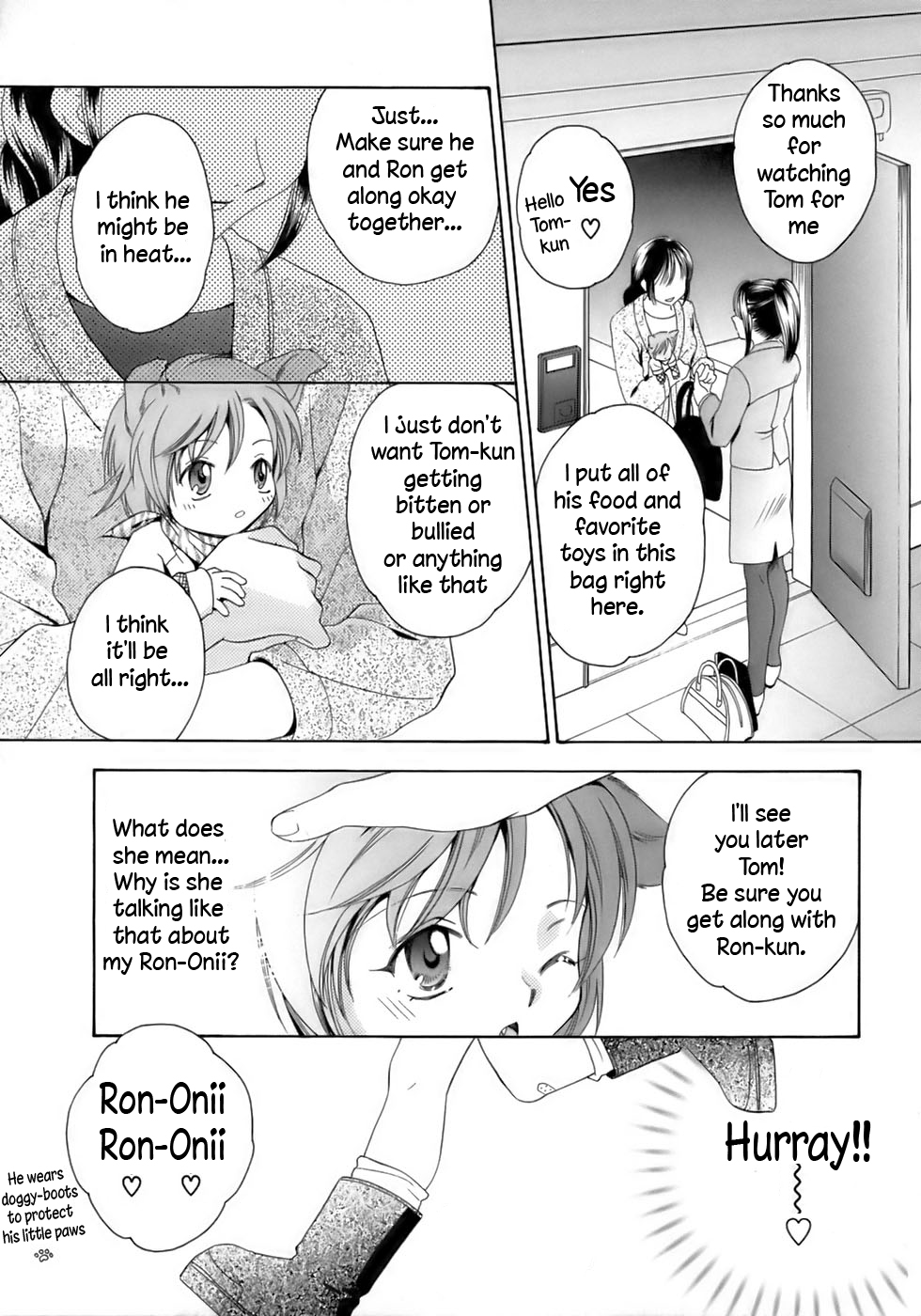 Issho ni o Sanpo | A Walk Together page 5 full