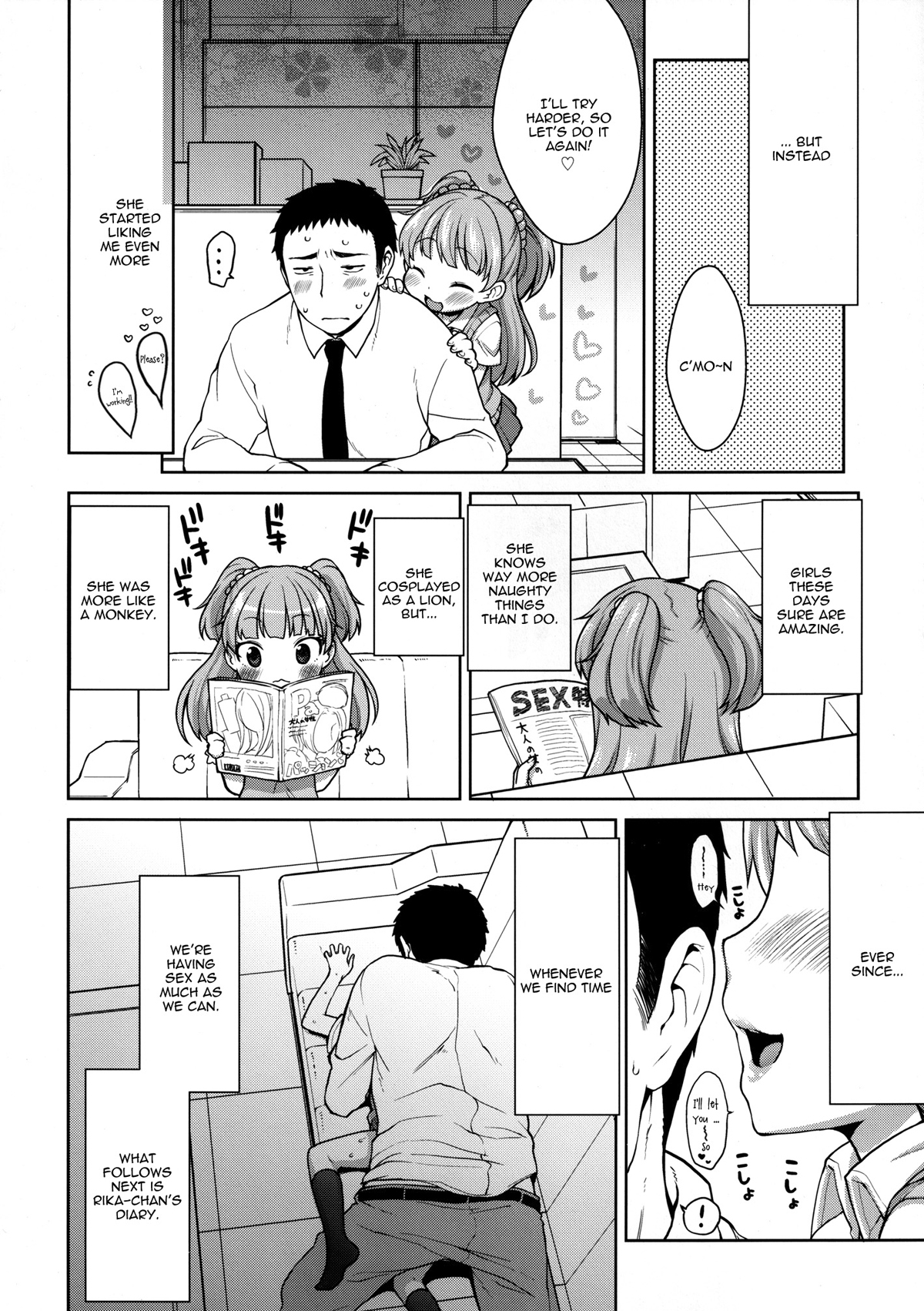 Rika-chan Kawaii   =TV= page 3 full