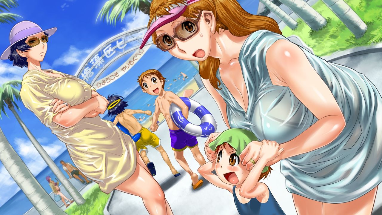 Yarimoku Nanpa Beach ~Mitaku Nakatta Haha no Sugata~ page 5 full