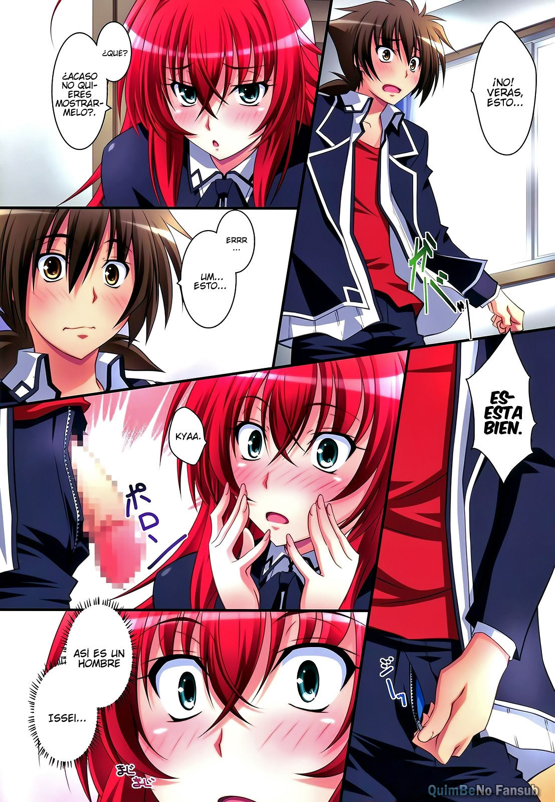 Scarlet princess "Rias Daisuki!" page 10 full