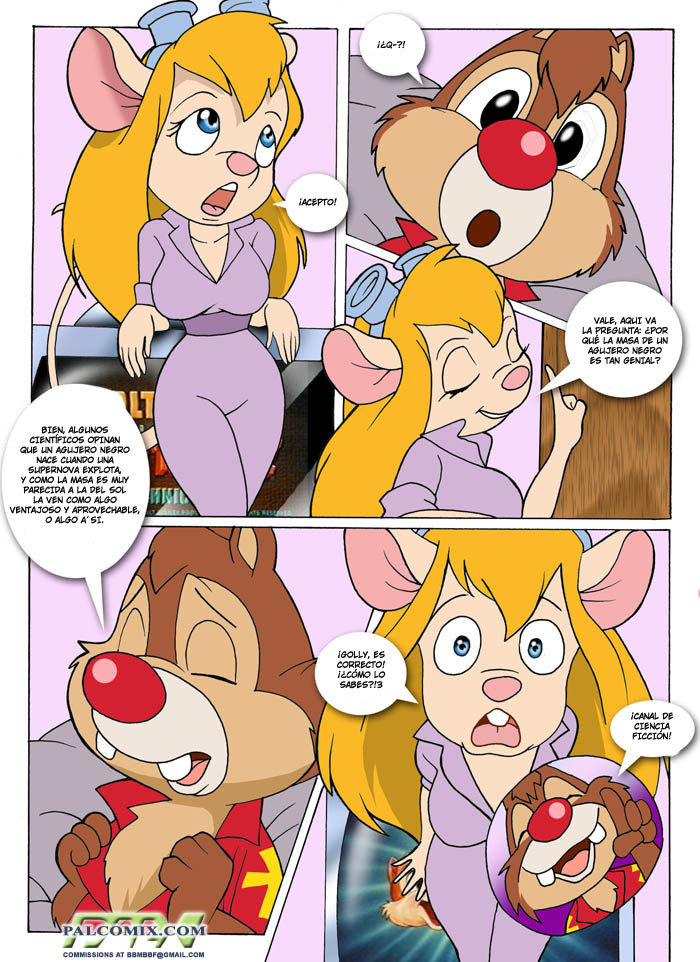 Rescue rodents 1: Gadget's bet, Gadget's bum  LKNOFansub page 5 full