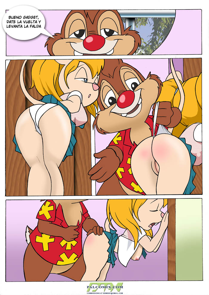 Rescue rodents 1: Gadget's bet, Gadget's bum  LKNOFansub page 6 full