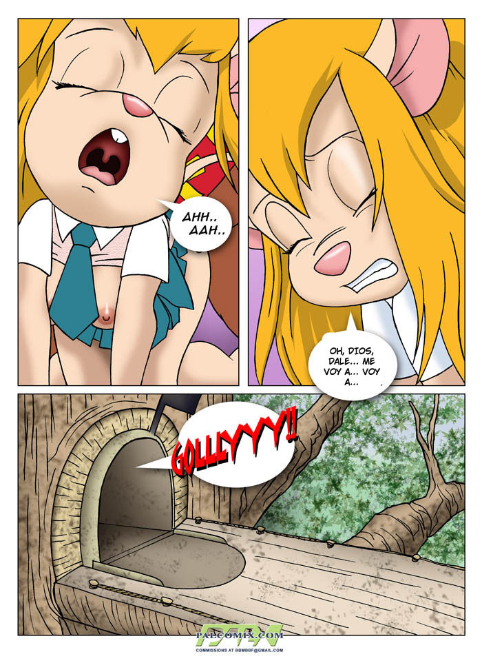 Rescue rodents 1: Gadget's bet, Gadget's bum  LKNOFansub page 9 full