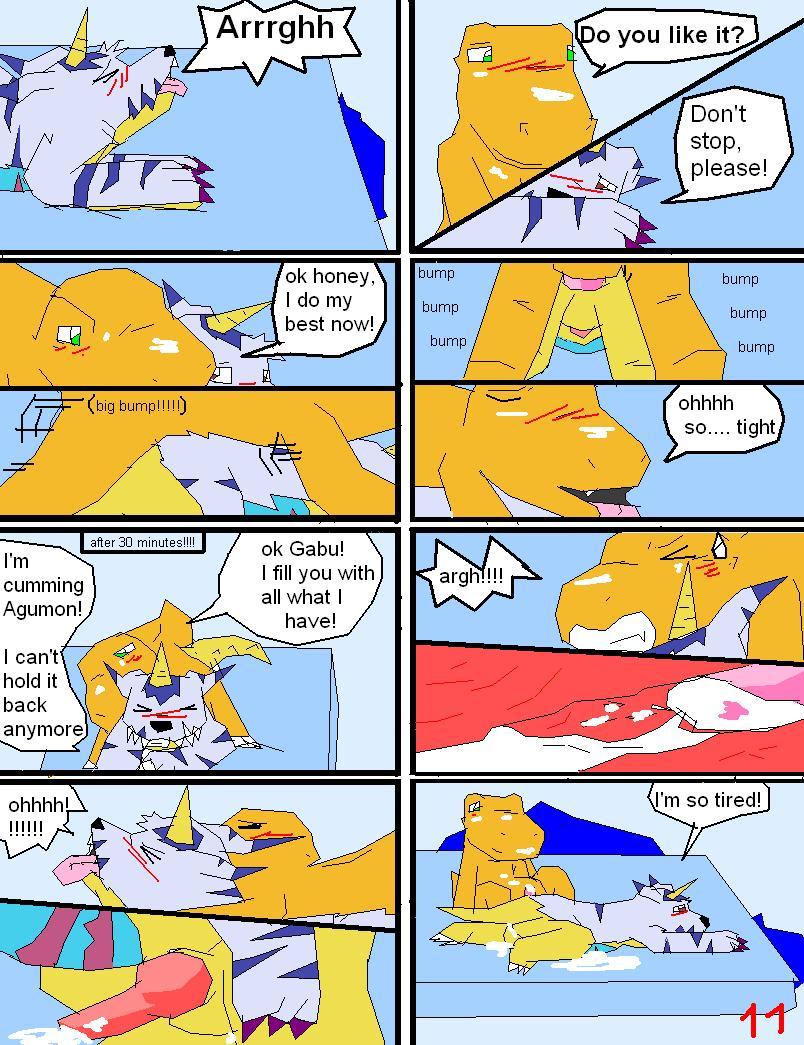 Shy Gabumon page 10 full