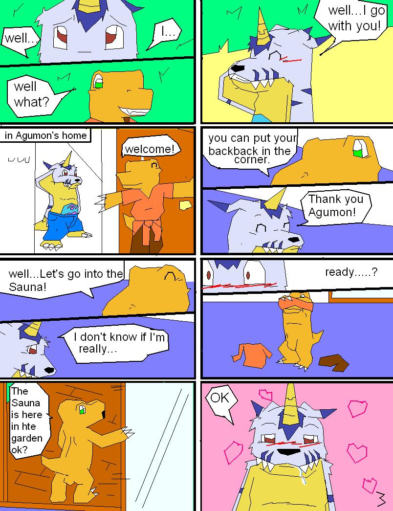 Shy Gabumon page 2 full