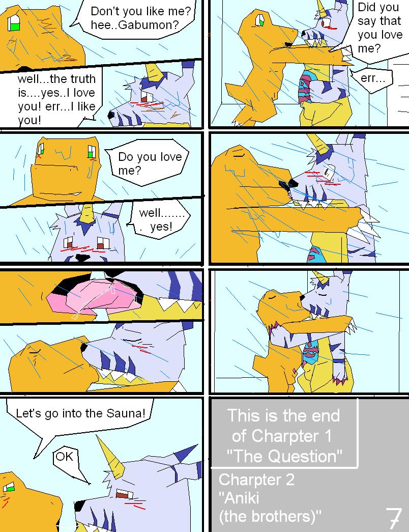 Shy Gabumon page 6 full