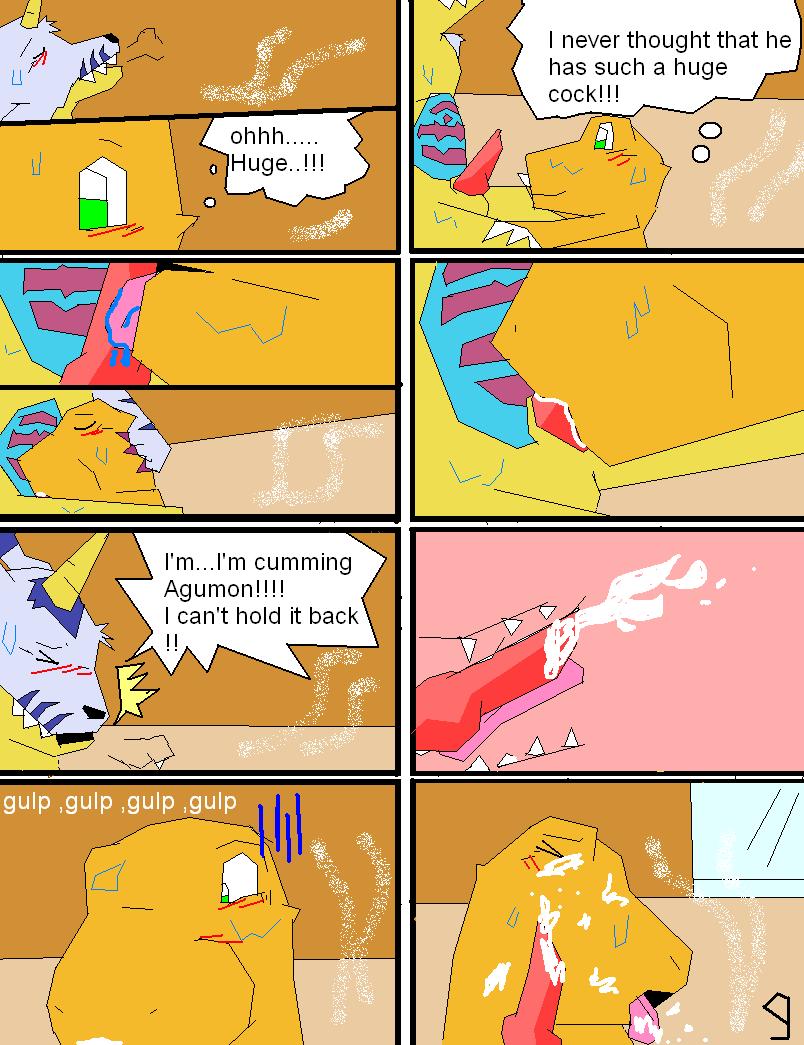 Shy Gabumon page 8 full