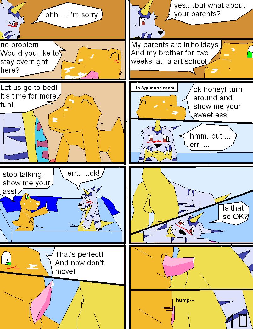 Shy Gabumon page 9 full