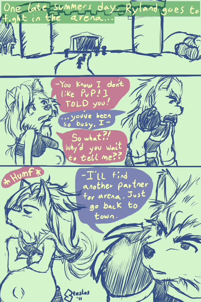 Rune &amp; Ryland - Wayward Arena page 1 full
