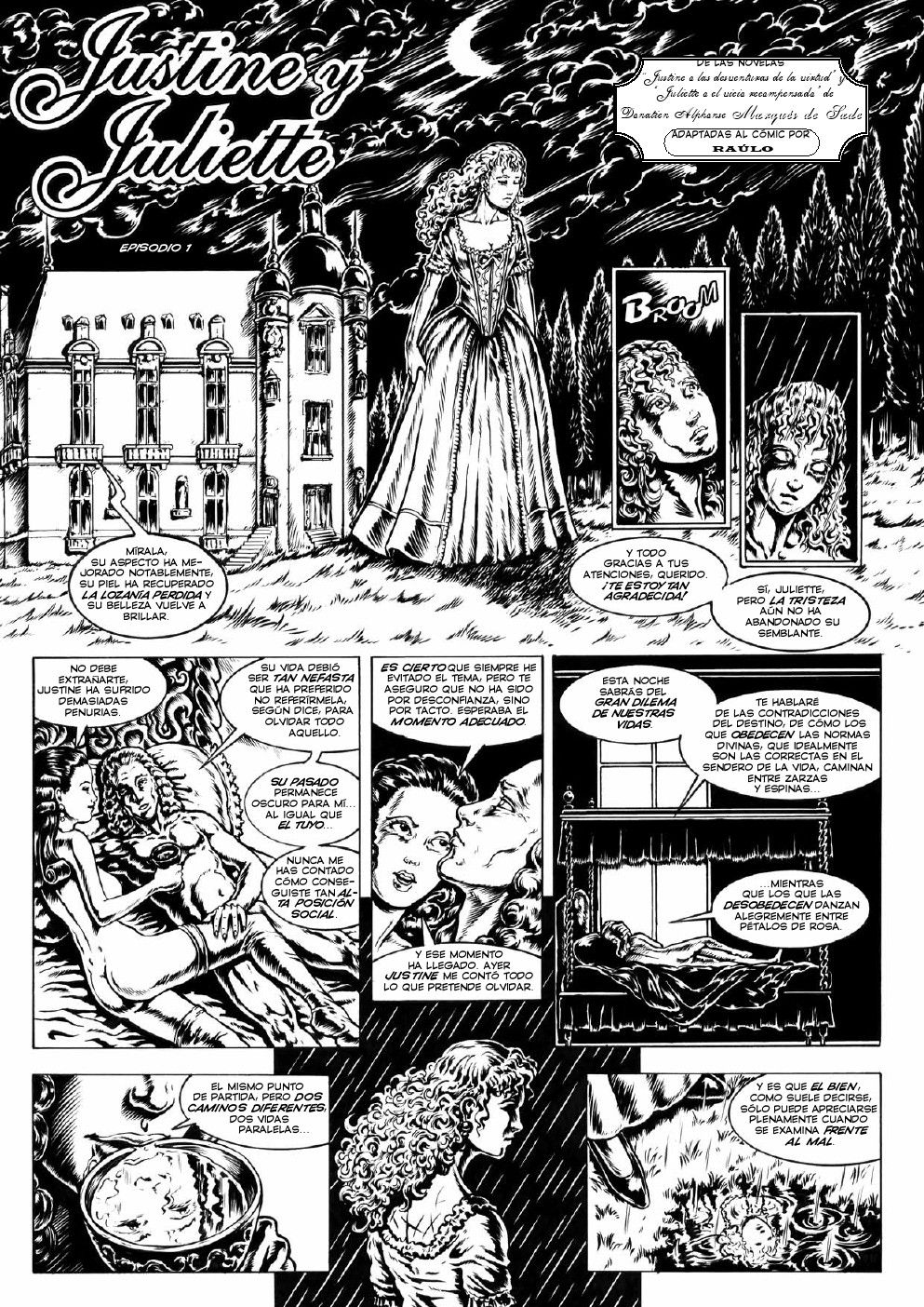 Justine &amp; Juliettte de Sade page 8 full