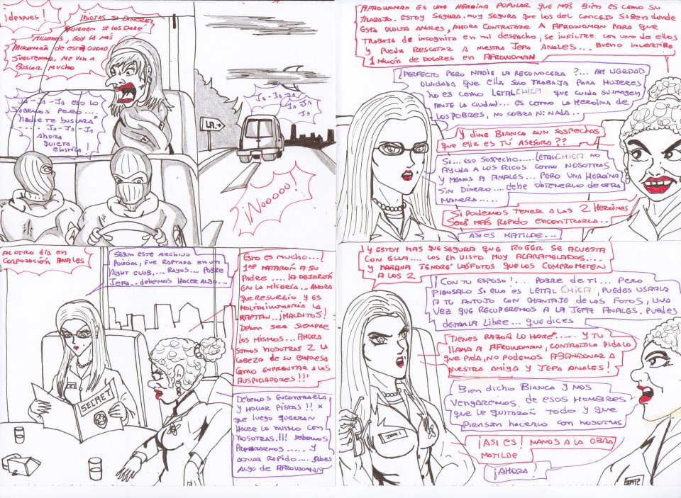 HEROINAS VS THE WORLD page 3 full