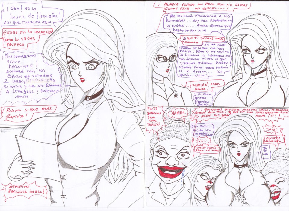 HEROINAS VS THE WORLD page 9 full