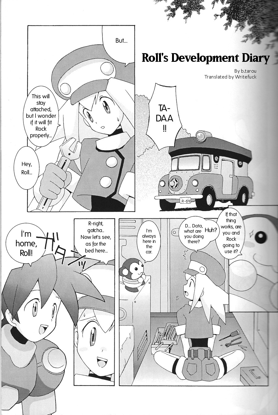 Roll-chan no Kaihatsu Nikki | Roll's Development Diary page 1 full