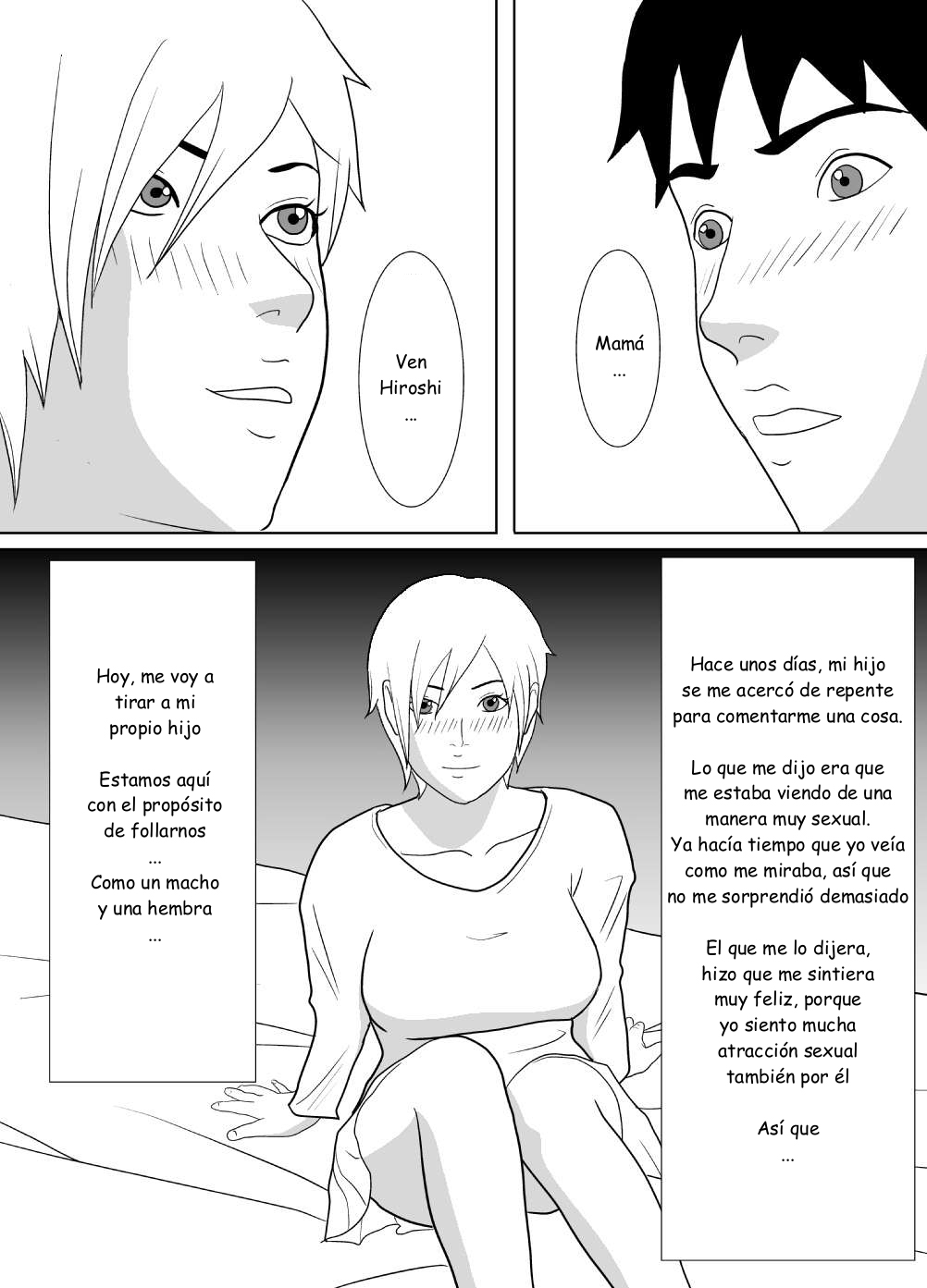 Sono Hi, Watashi wa Musuko no Nikubenki ni Natta. | Ahora soy la Put...de me Hijo page 4 full