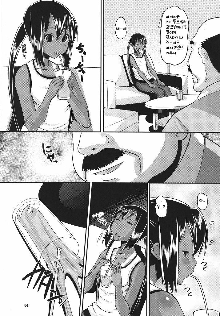 Nemutteru Hiyake Azu-nyan ni Itazura page 3 full
