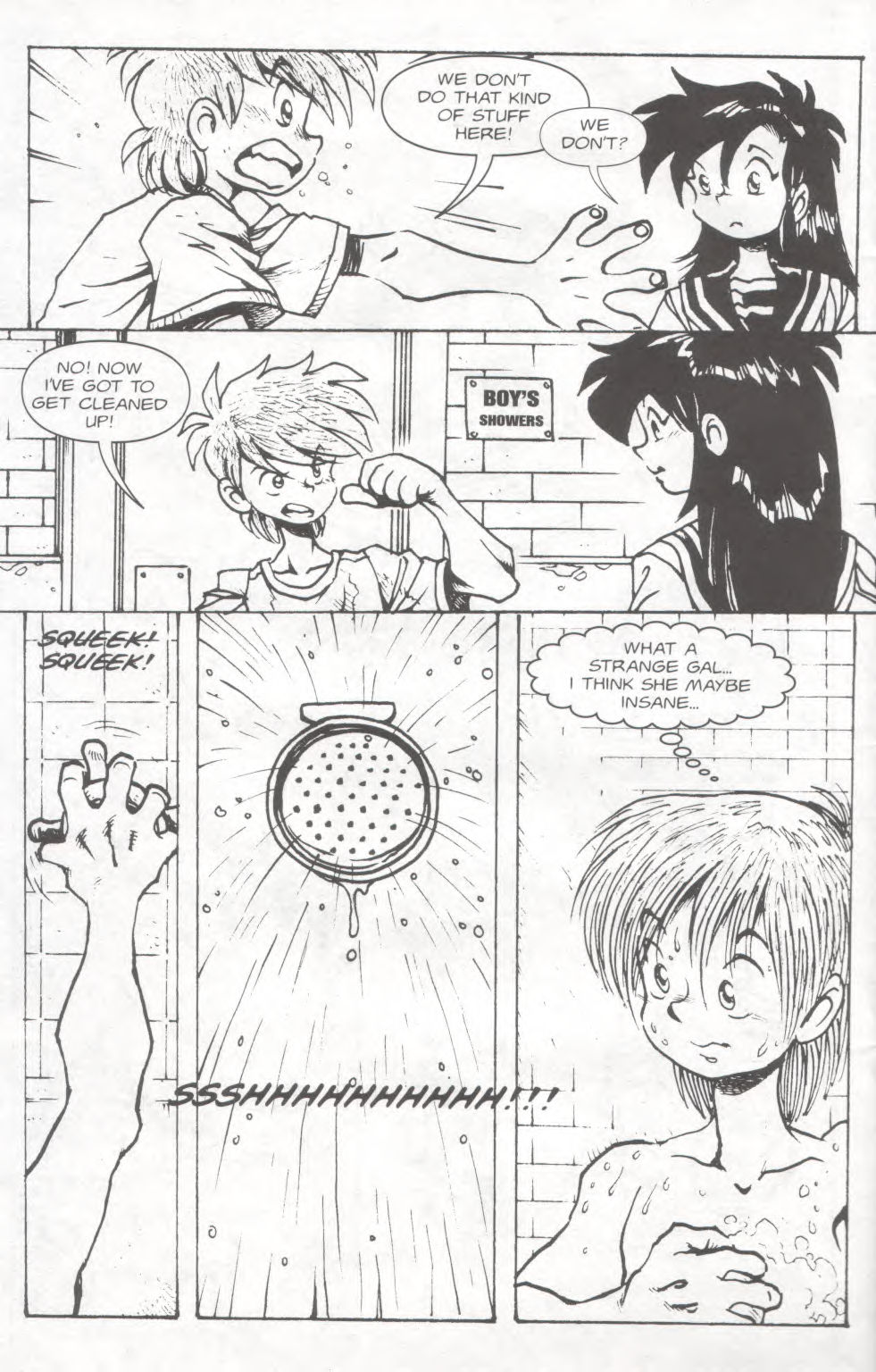 Not Ninja High School #1 page 3 full