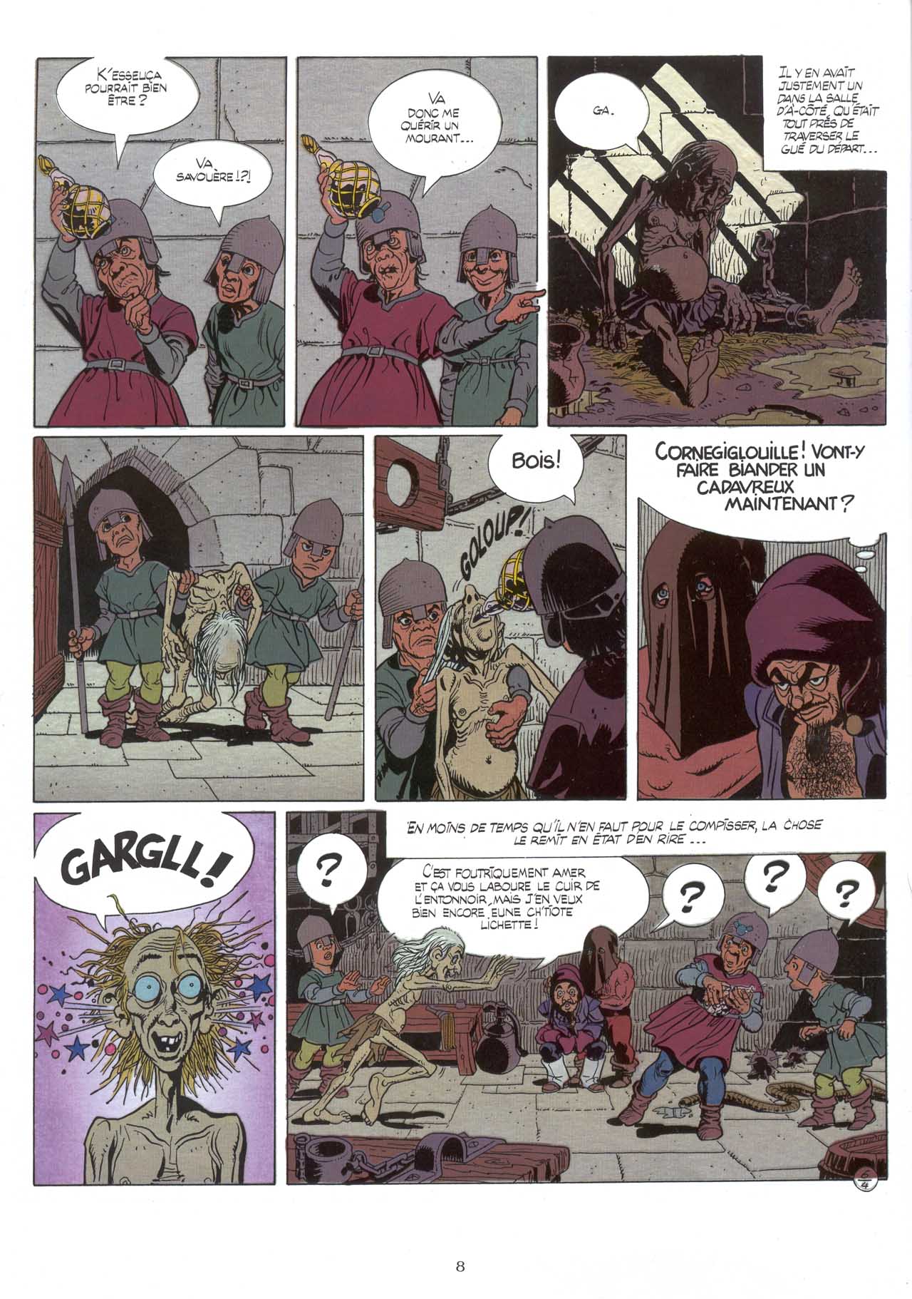 Chroniques du temps de la vallée des Ghlomes - T4 page 8 full