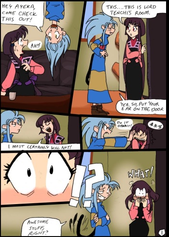 Tenchi Comic cover