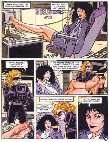 Blonde Bondage Palace T1-3 color cover