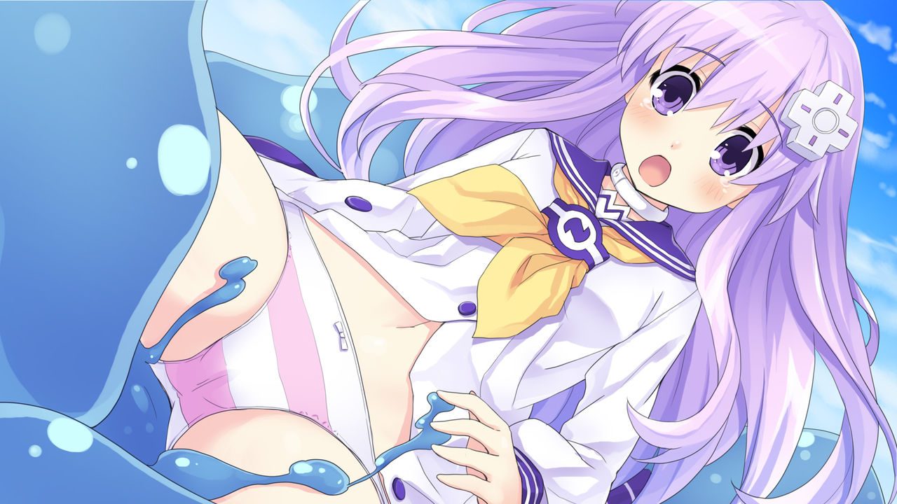 Choujigen Game Neptune HCG Shuu ～Taihen'! Oneechan Slime ga Tairyou Hassei Shite Ru yo... Sore wa Slinu deshoo Te'!? Wa' Honto ni Slime da!? Chotto Waaaaaa～ page 8 full