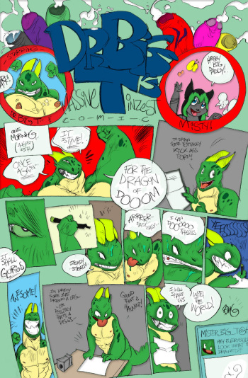 Dr.Big T's Massive Inzest Comic cover