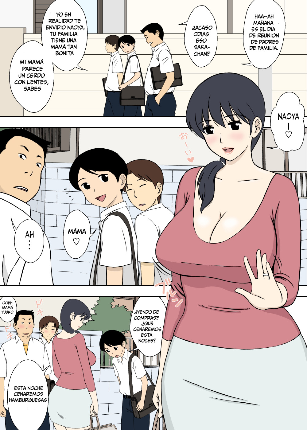 Mama to Ero Neri | Entrenamiente Sexual com Mamá page 3 full
