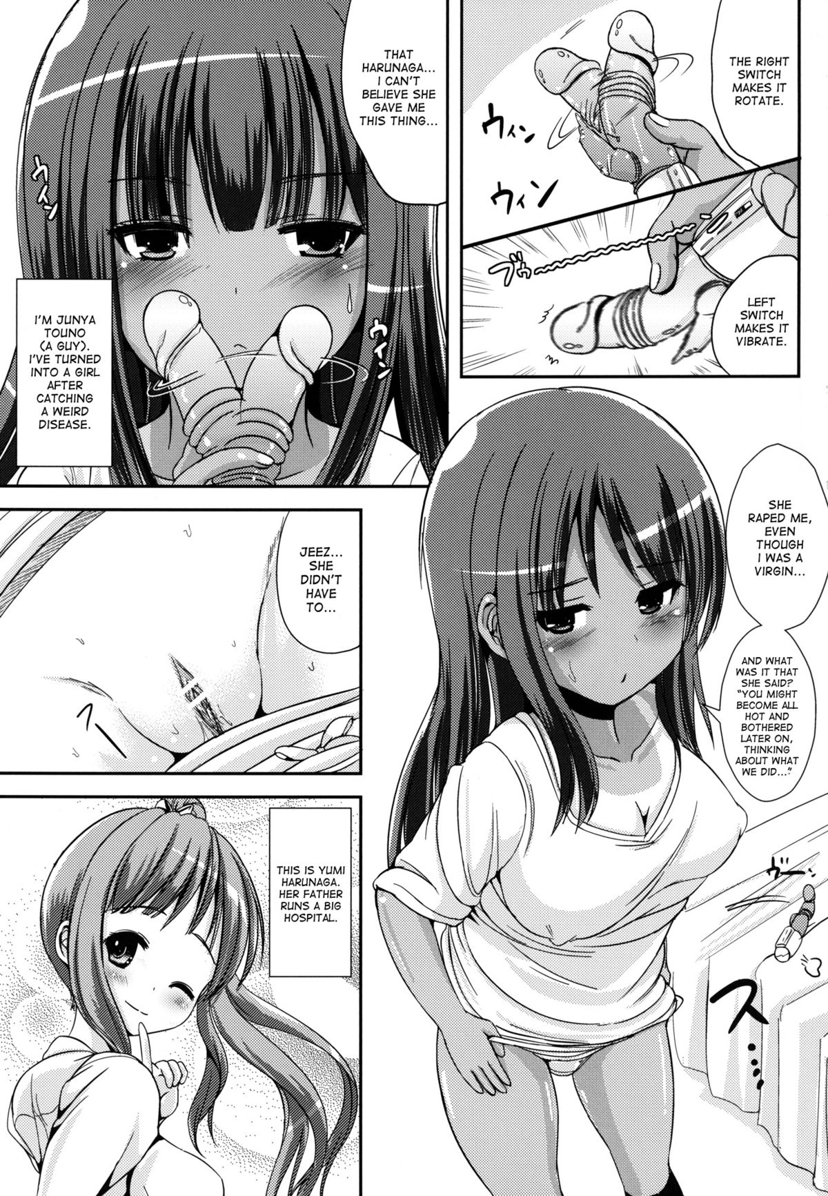 Asa Onna na Ore to Futanarikko Ojou-sama 2 | My Future Woman Self &amp; The Futanari Rich Girl 2 page 2 full