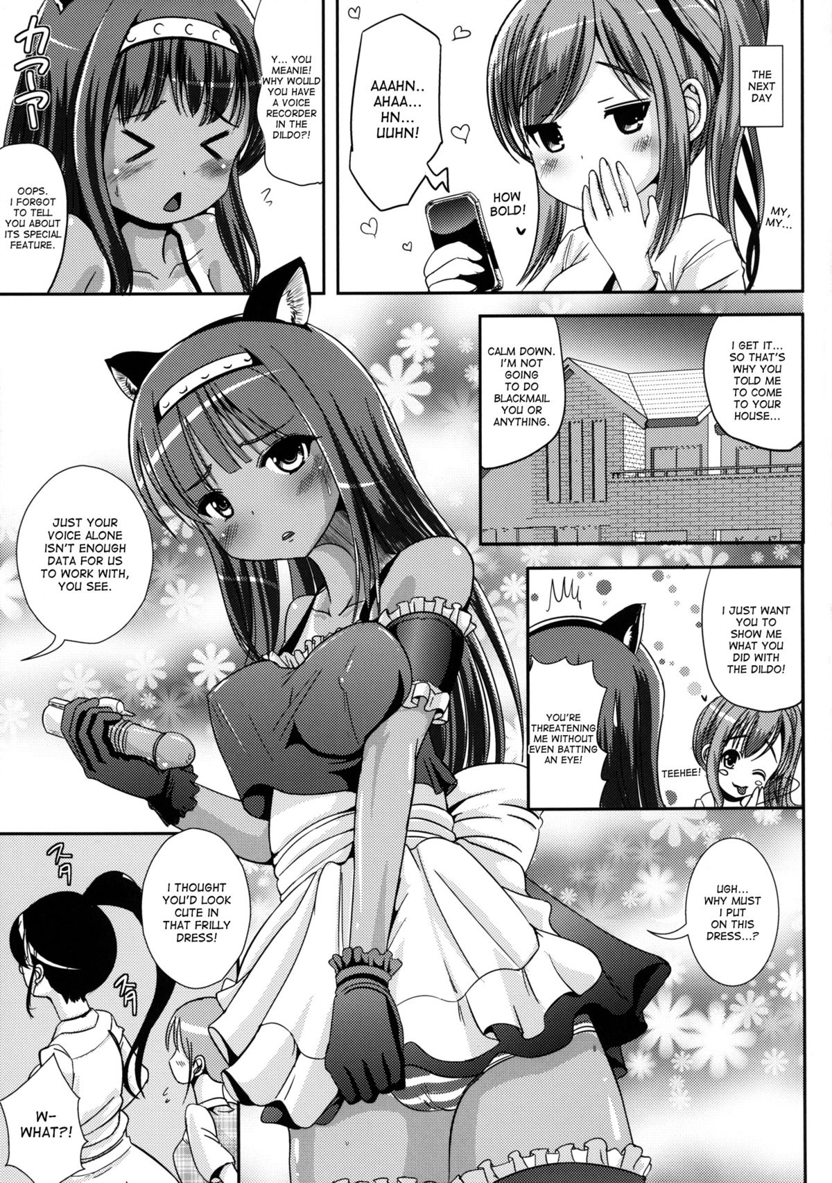 Asa Onna na Ore to Futanarikko Ojou-sama 2 | My Future Woman Self &amp; The Futanari Rich Girl 2 page 8 full