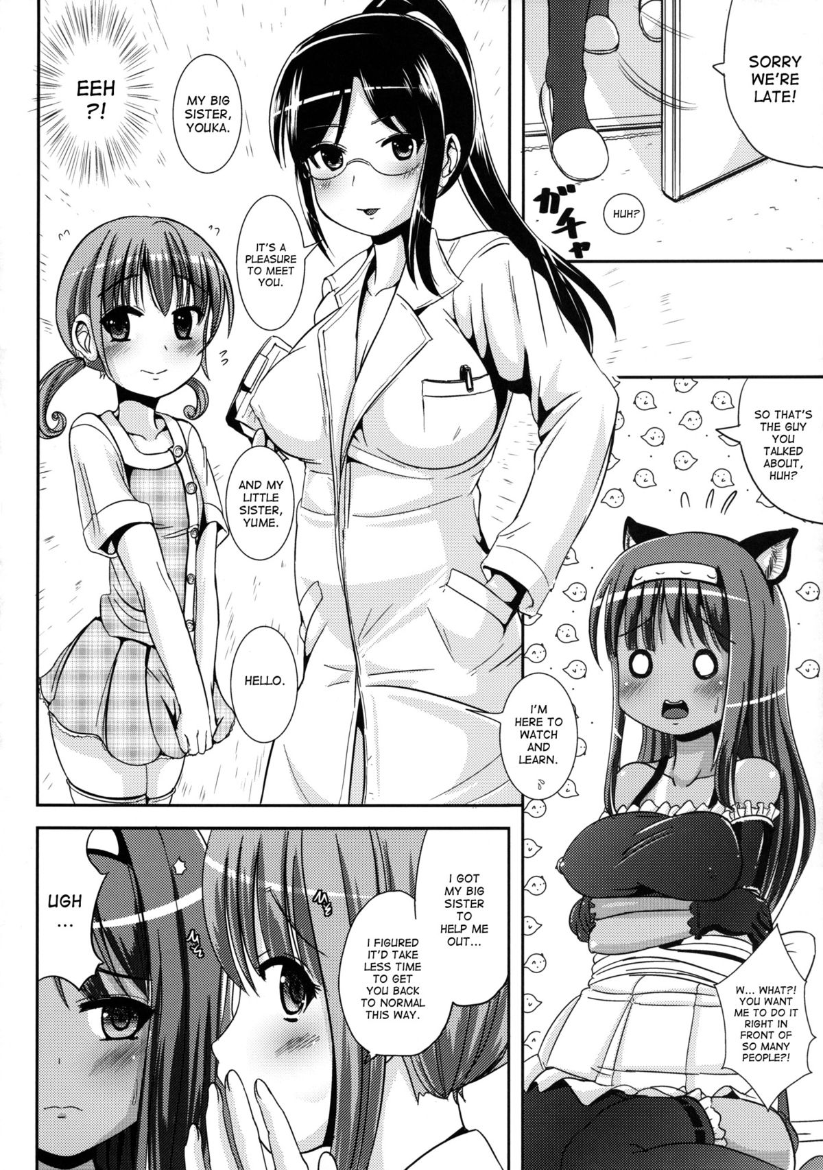 Asa Onna na Ore to Futanarikko Ojou-sama 2 | My Future Woman Self &amp; The Futanari Rich Girl 2 page 9 full