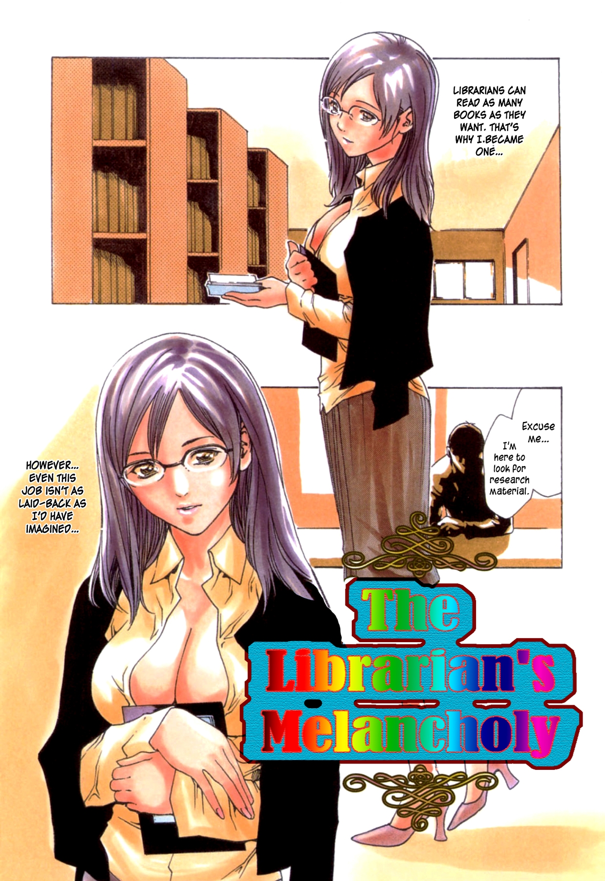 Shisho-san no Yuuutsu | The Librarians Melancholy page 1 full