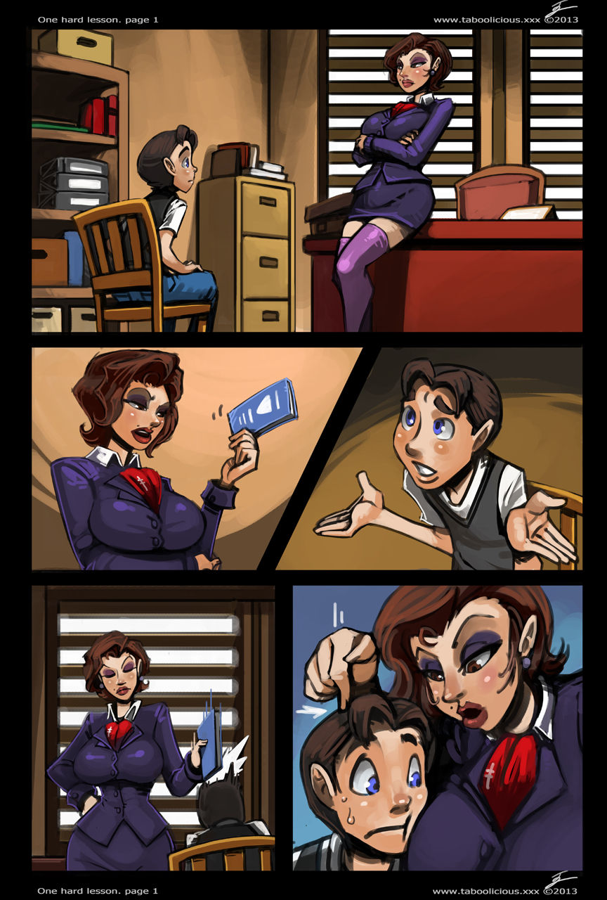 One Hard Lesson page 2 full
