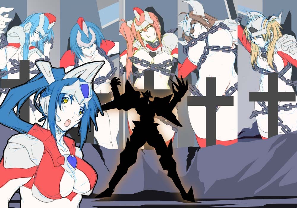 Ultra Heroines page 8 full
