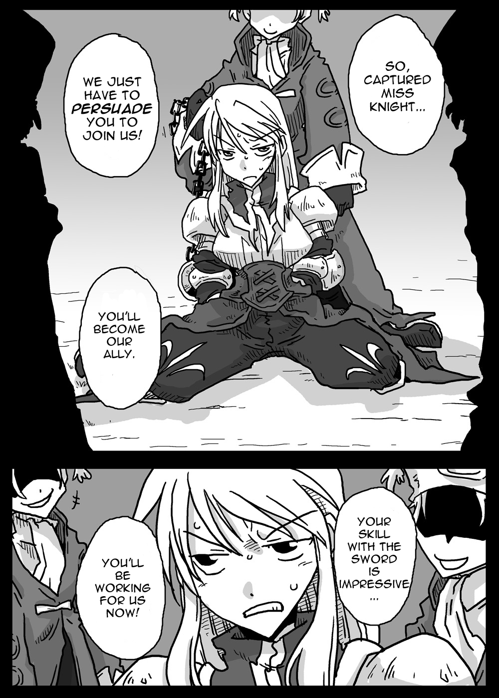 Saimin Kishi | Hypnotised Knight page 3 full