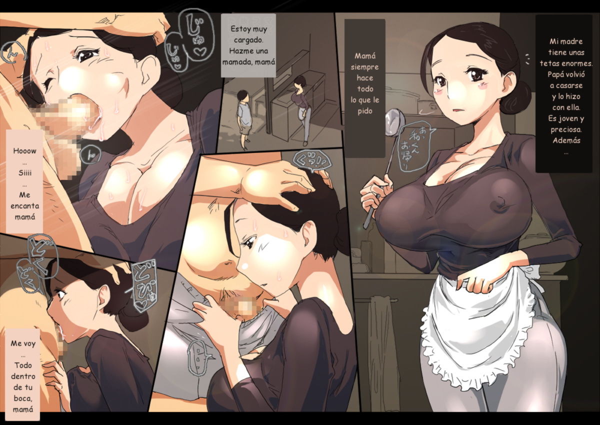 MHK - Mama wa Kyonyuu | las Enormes Tetas de Mama page 3 full