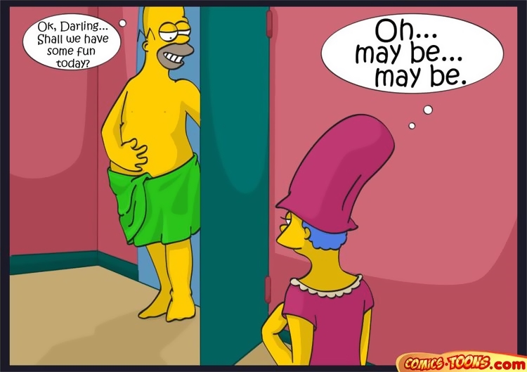 Hot BDSM Night in Simpsons Family page 2 full