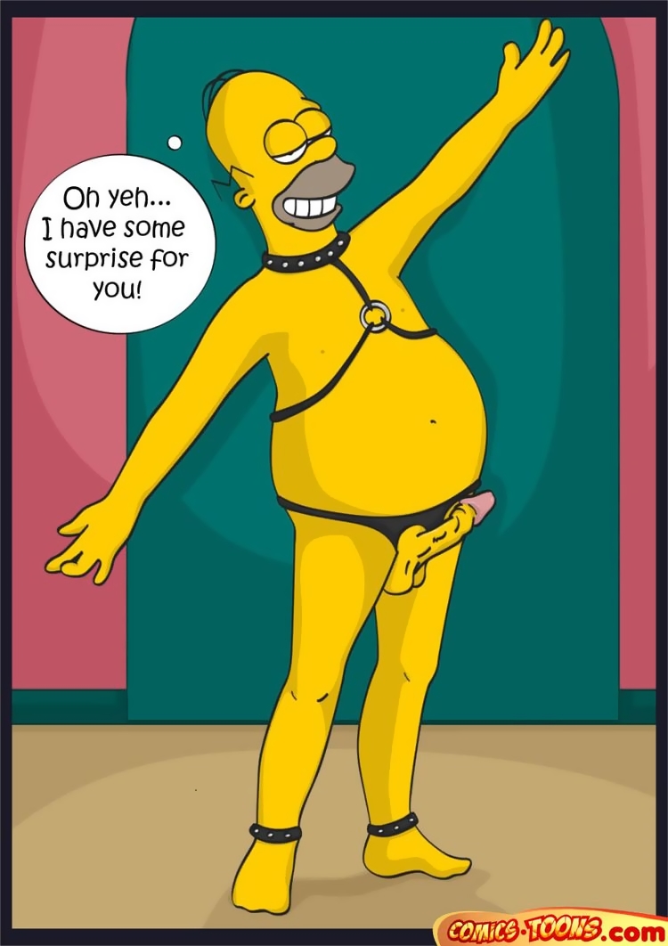 Hot BDSM Night in Simpsons Family page 3 full