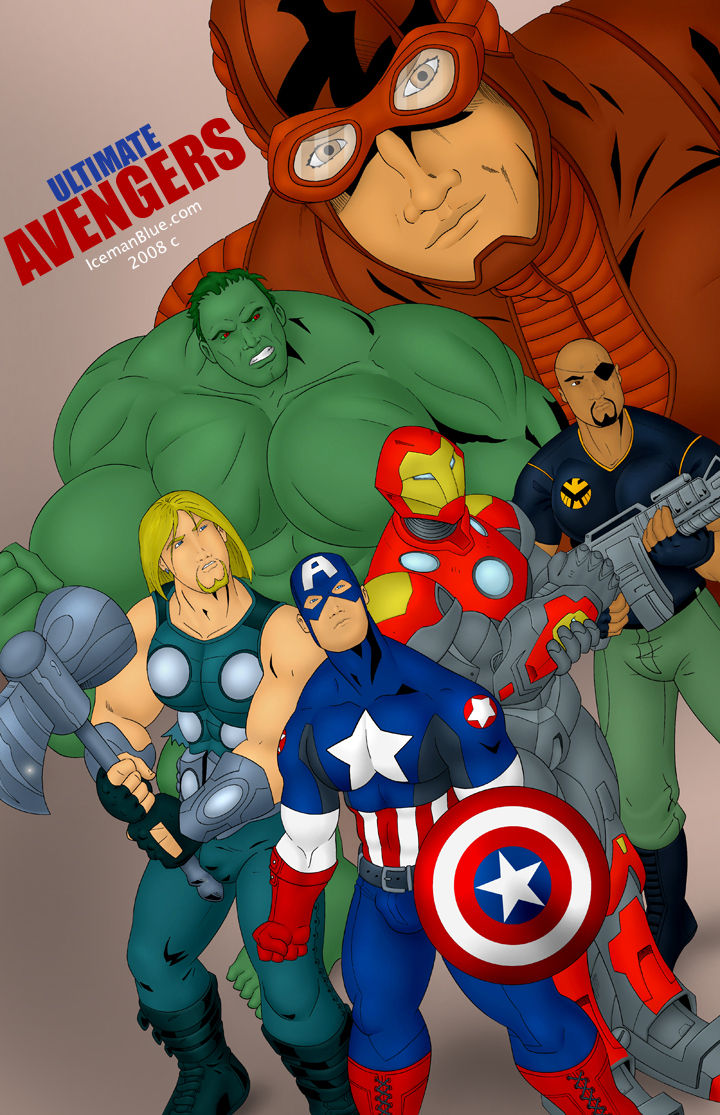Ultimate Avengers page 1 full