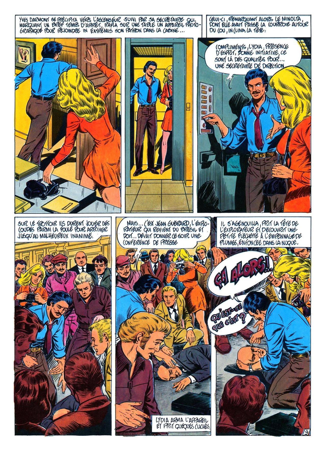 Trébor  &amp; Guieu - La deesse rouge page 10 full