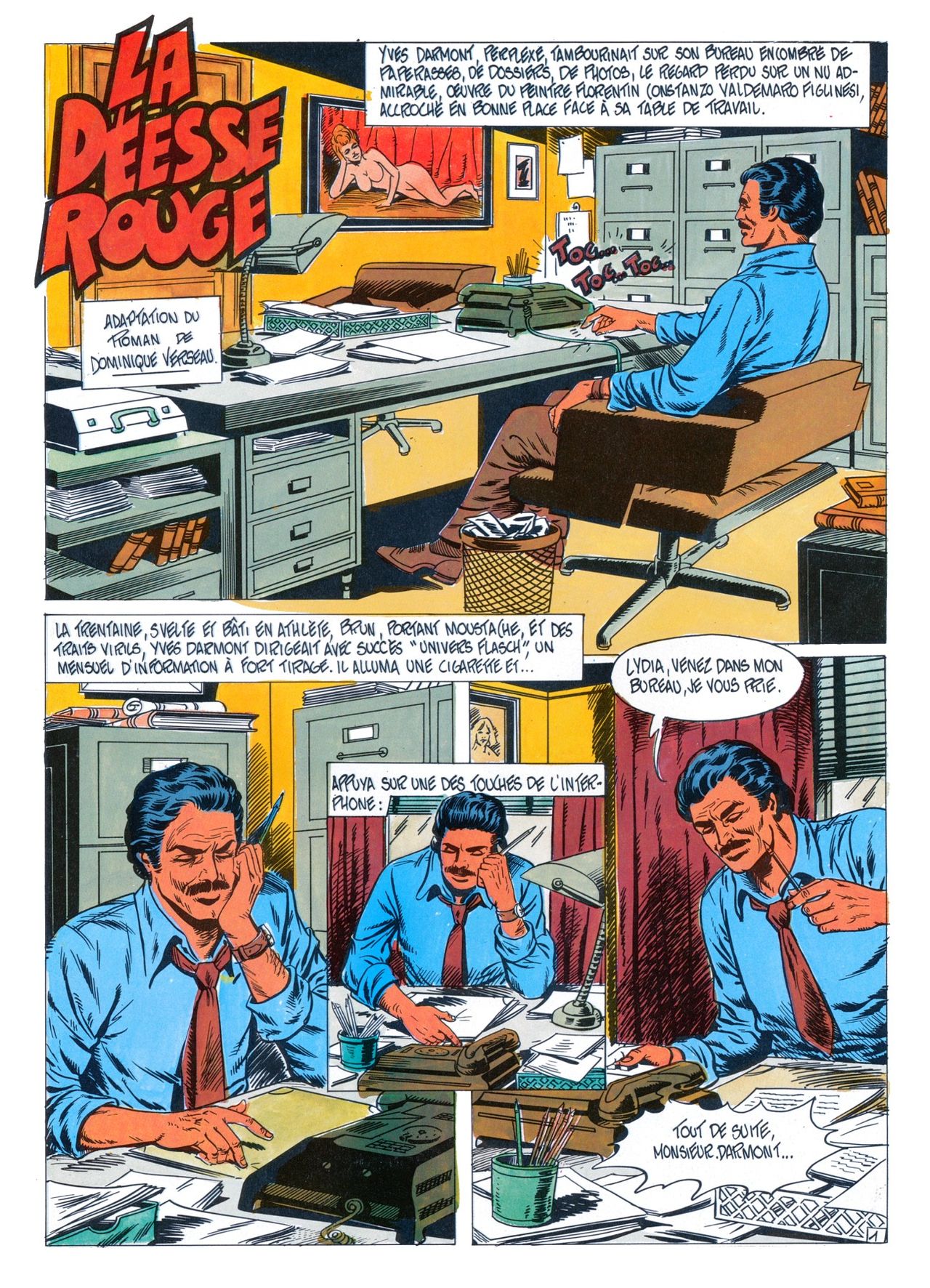 Trébor  &amp; Guieu - La deesse rouge page 2 full