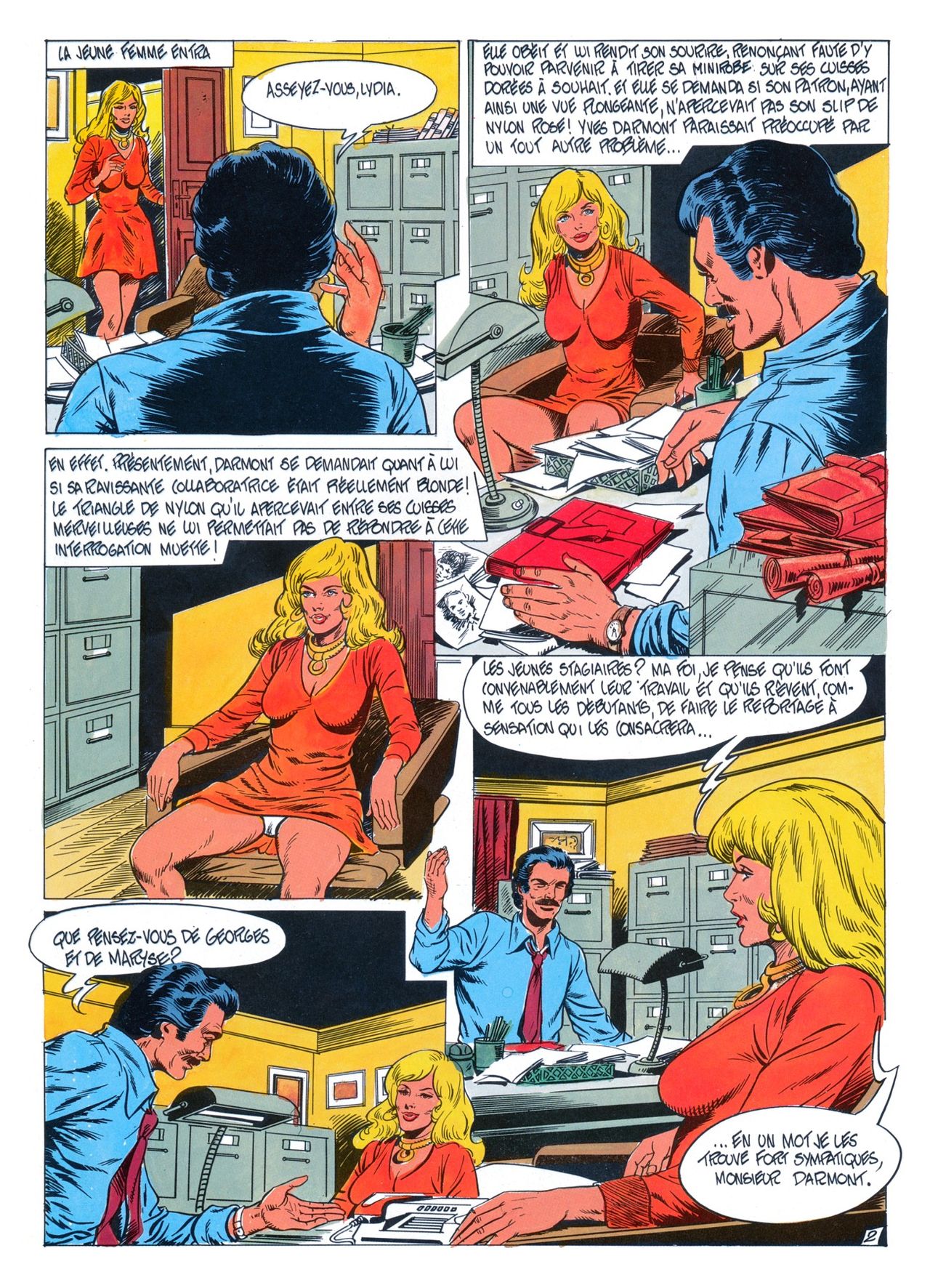 Trébor  &amp; Guieu - La deesse rouge page 3 full