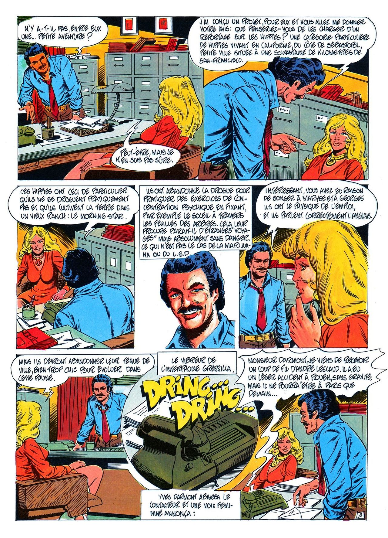 Trébor  &amp; Guieu - La deesse rouge page 4 full