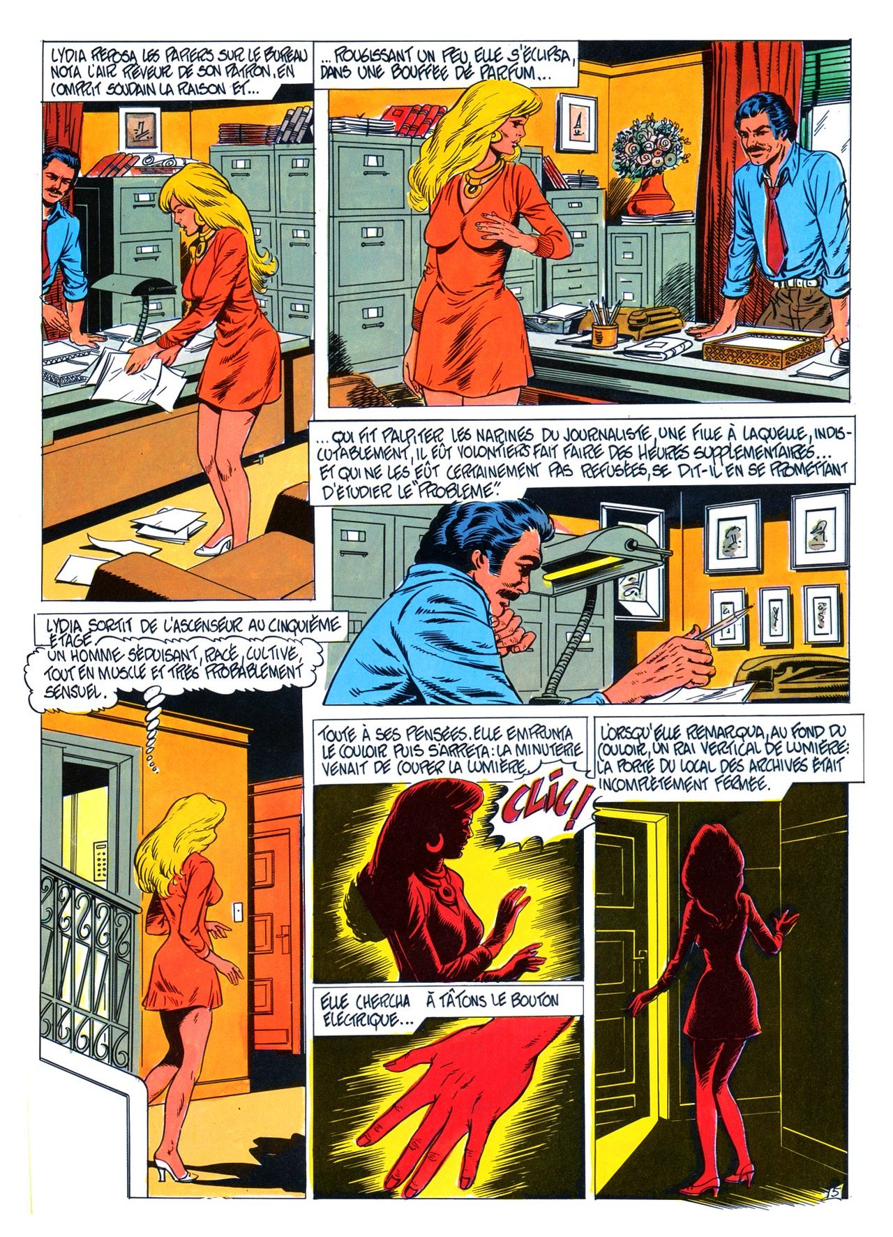 Trébor  &amp; Guieu - La deesse rouge page 6 full