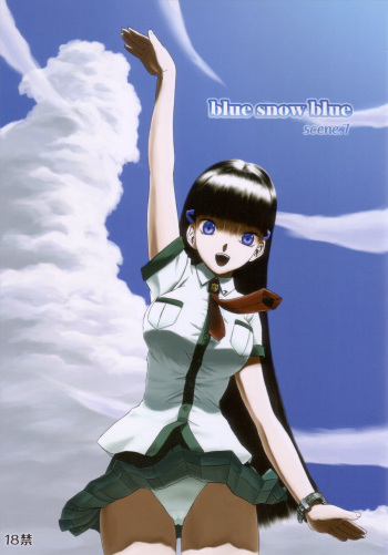 blue snow blue scene.7 cover
