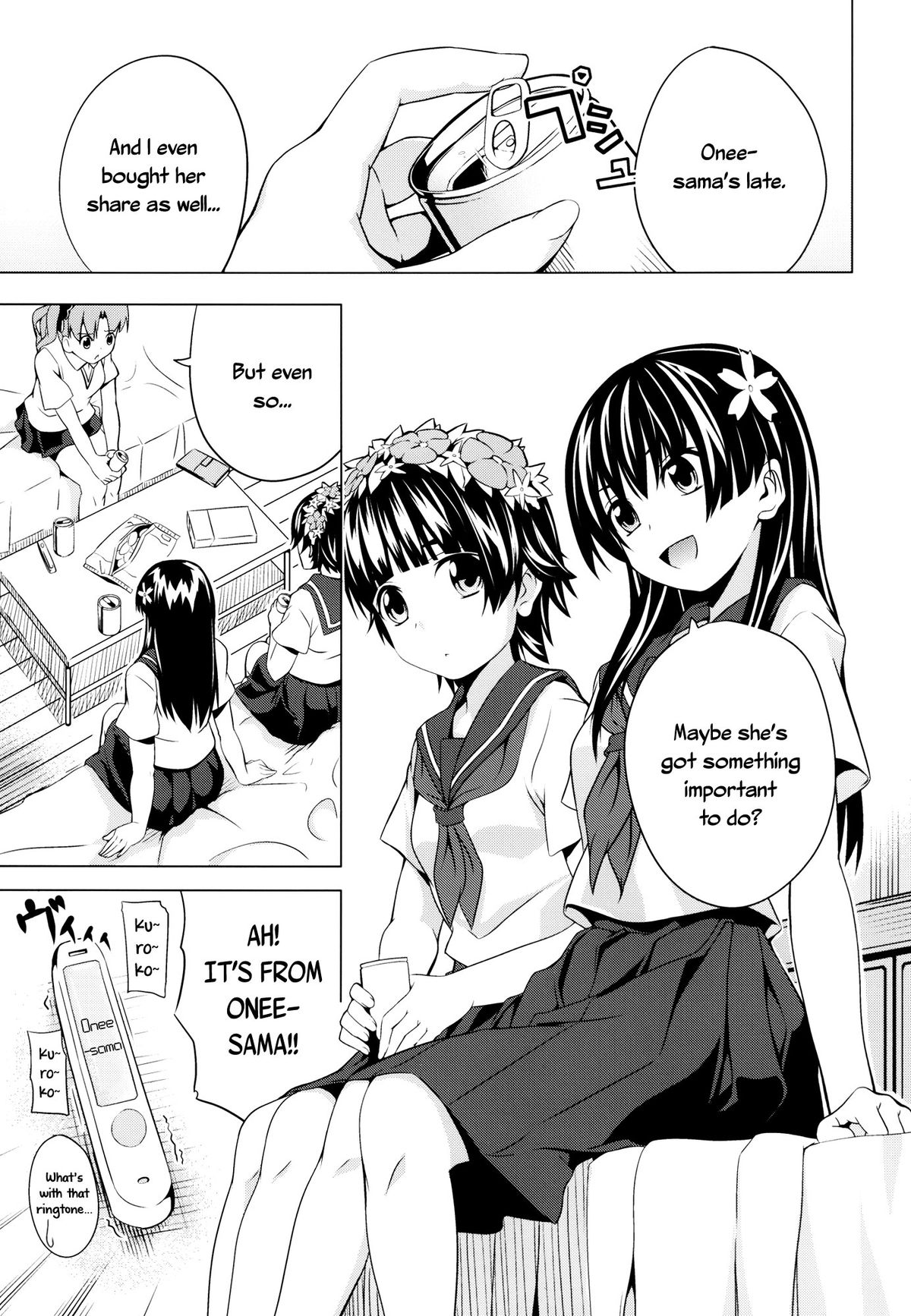 Uiharu no U Saten no Sa   =TV &amp; Yuri-ism= page 3 full
