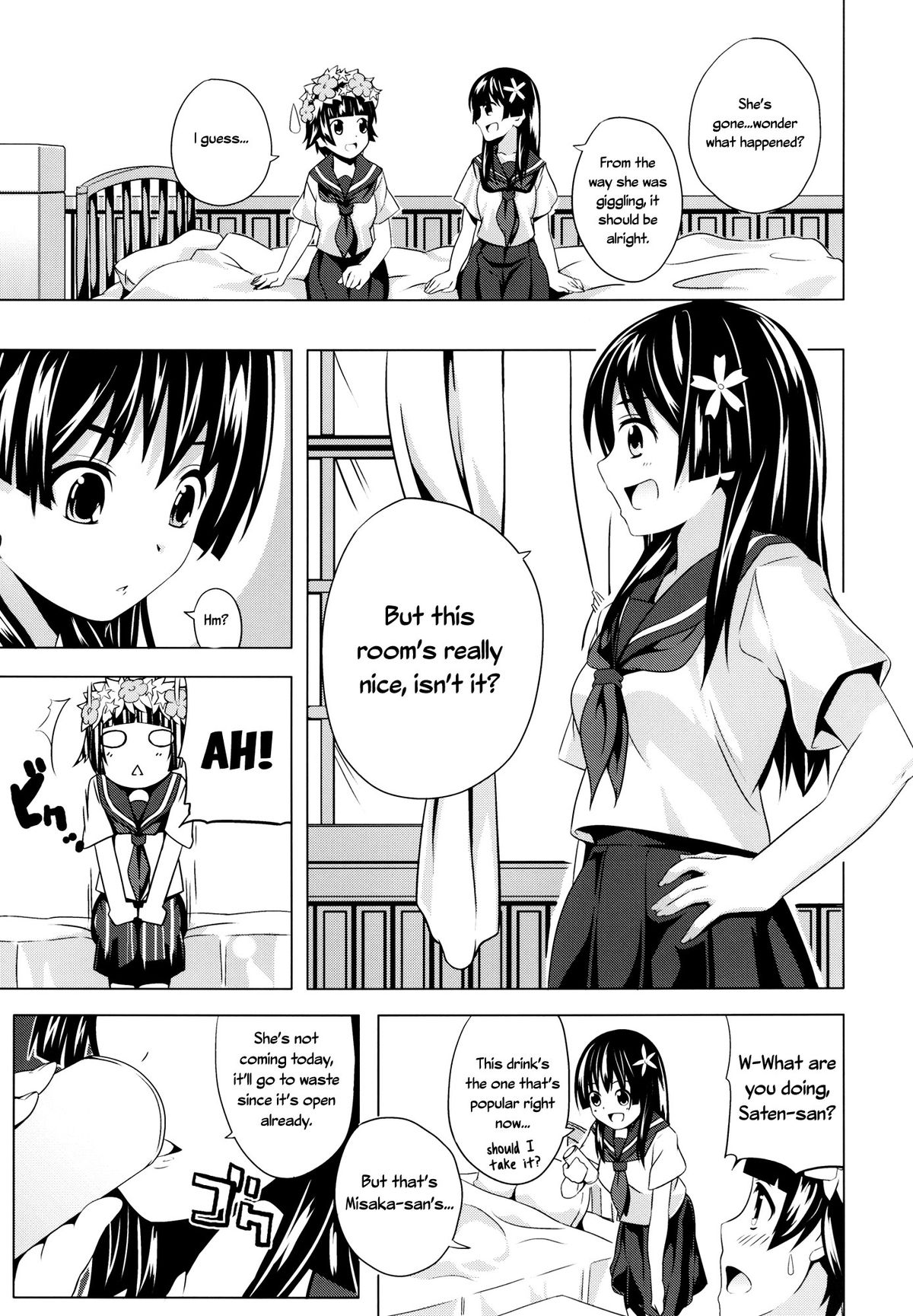 Uiharu no U Saten no Sa   =TV &amp; Yuri-ism= page 5 full